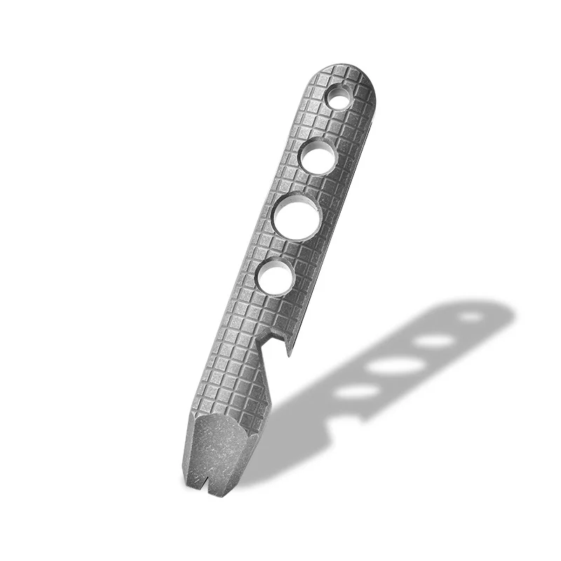 EDC Titanium Alloy Crowbar tools Hand Outdoor Camping Multifunction Bottle Opener EDC Tools