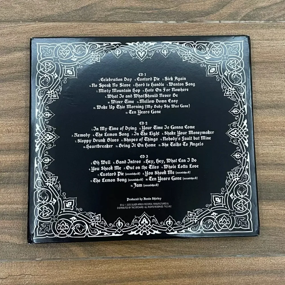 Jimmy Page & The Black Crowes Live At The Greek Selection 3CD Classic Rock Collection