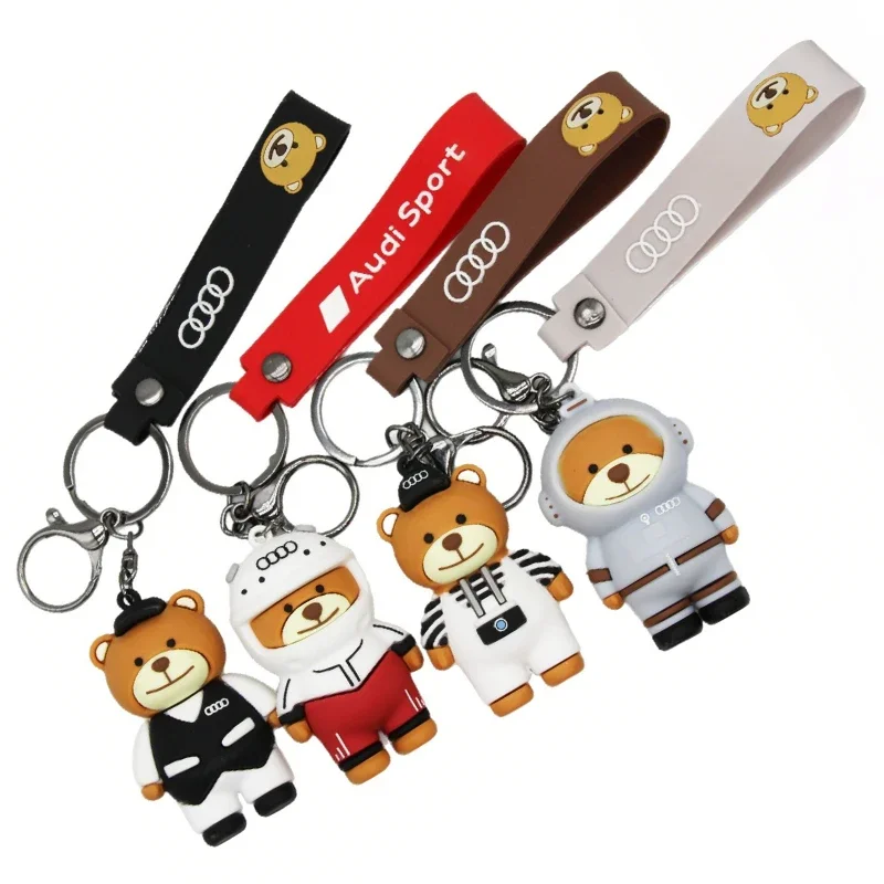 

2025 Lovely Key Ring Gift Women Car Keychain Key Chain Accessories For Audi A1 A2 A3 A4 A5 A6 A7 A8 Q1 Q2 Q3 Q4 Q5 Q6 Q7 Q8 TT S