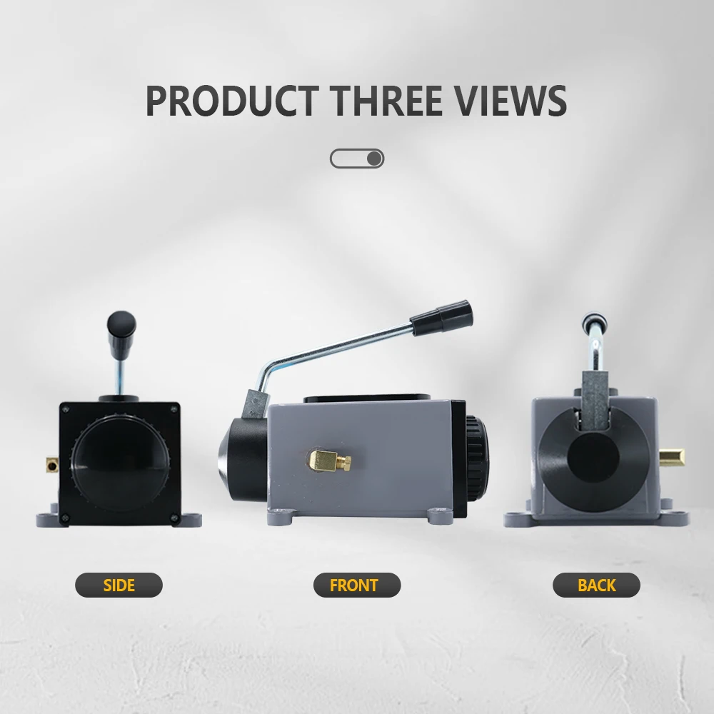 0.5L Metal Lubricant Pump Manual Lubrication Oil Pump for CNC Machine Router Antirust