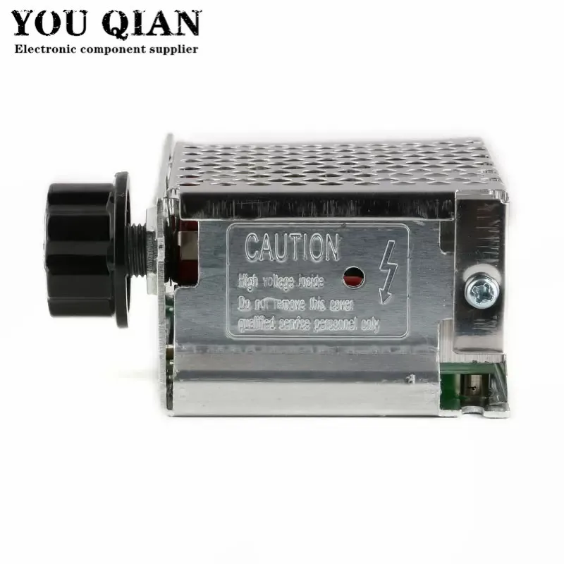 Professional Voltage Regulators 4000W 220V High Power SCR Speed Controller Electronic Voltage Regulator Governor Thermostat BS