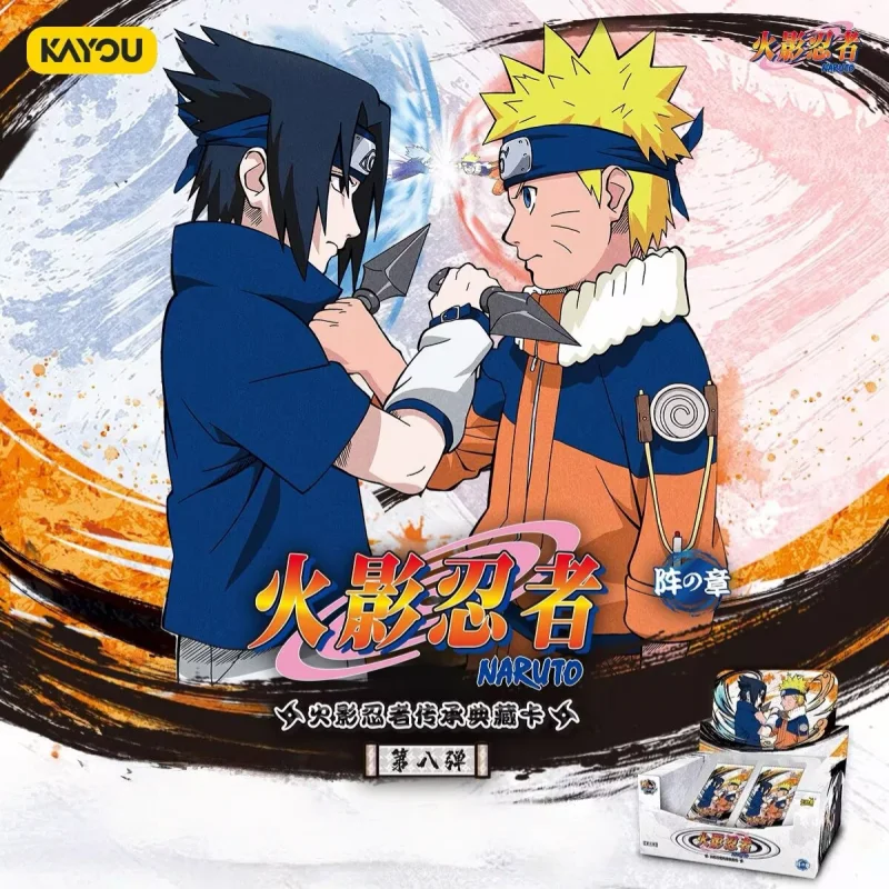 

Naruto Chapter 8 Array Chapter KAYOU Official Genuine Chinese version Collectible Anime Figures ACG Cards Birthday Gift For Fans