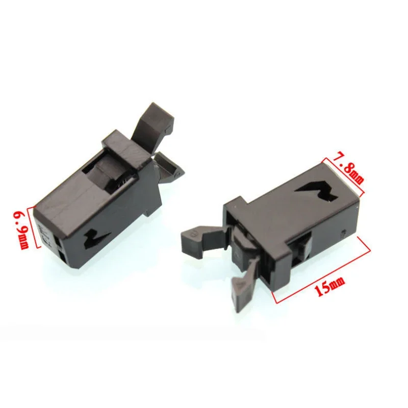 Poubelle en plastique autobloquante, interrupteur de remplacement, loquet de couvercle tactile compatible, clip de réparation pour Nissan Atofinder