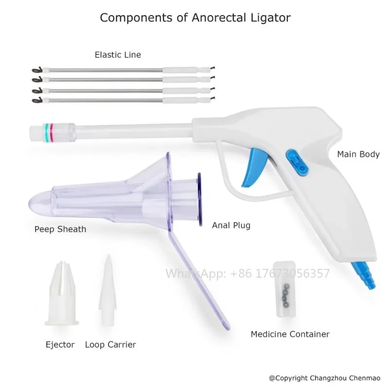 Disposable Anal Hemorrhoidal Multi-band Ligator