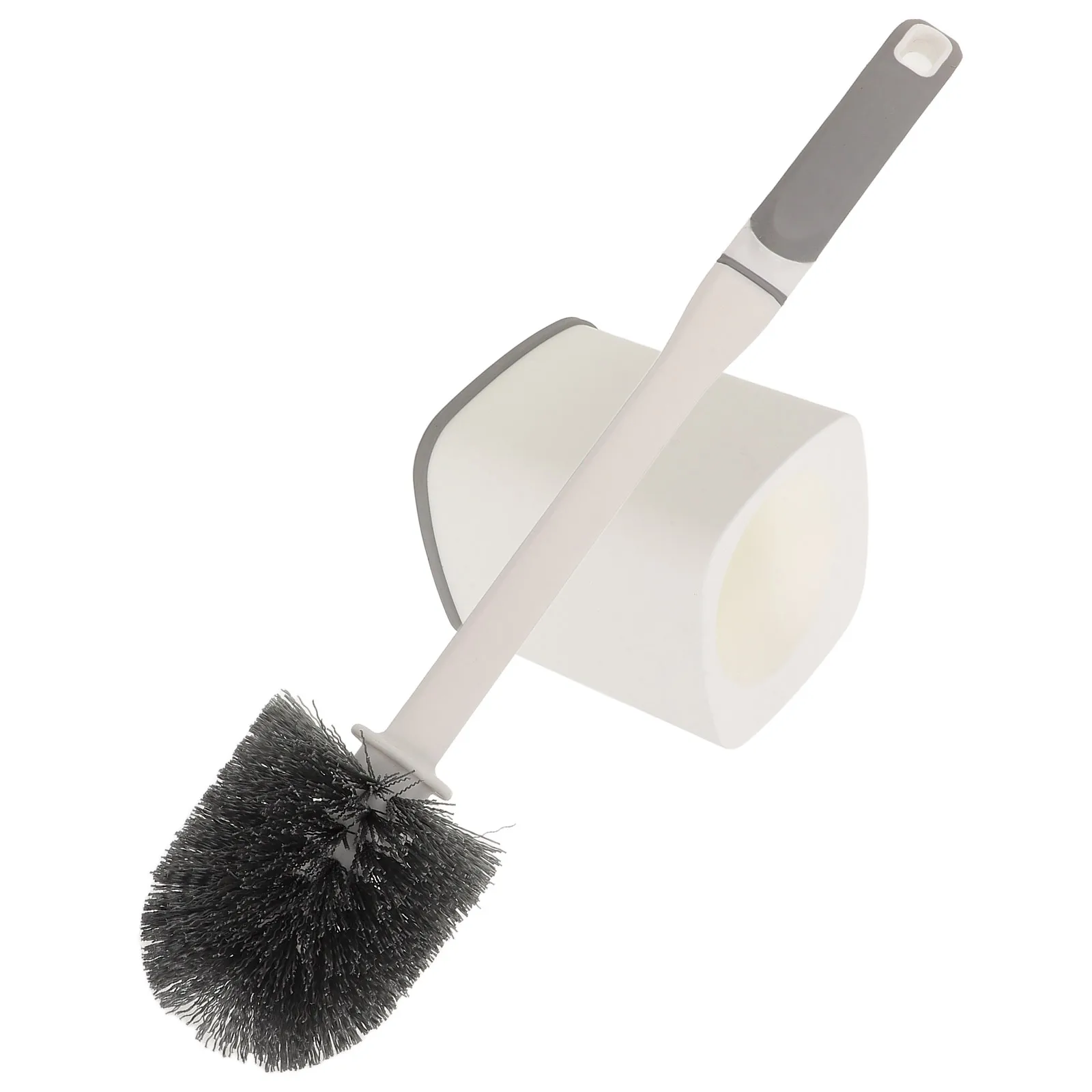 

Toilet Cleaning Brush Set Long Handle Reusable Bathroom Accessories Organizer Storage Rack Elegant Design Wall Mountable Durable