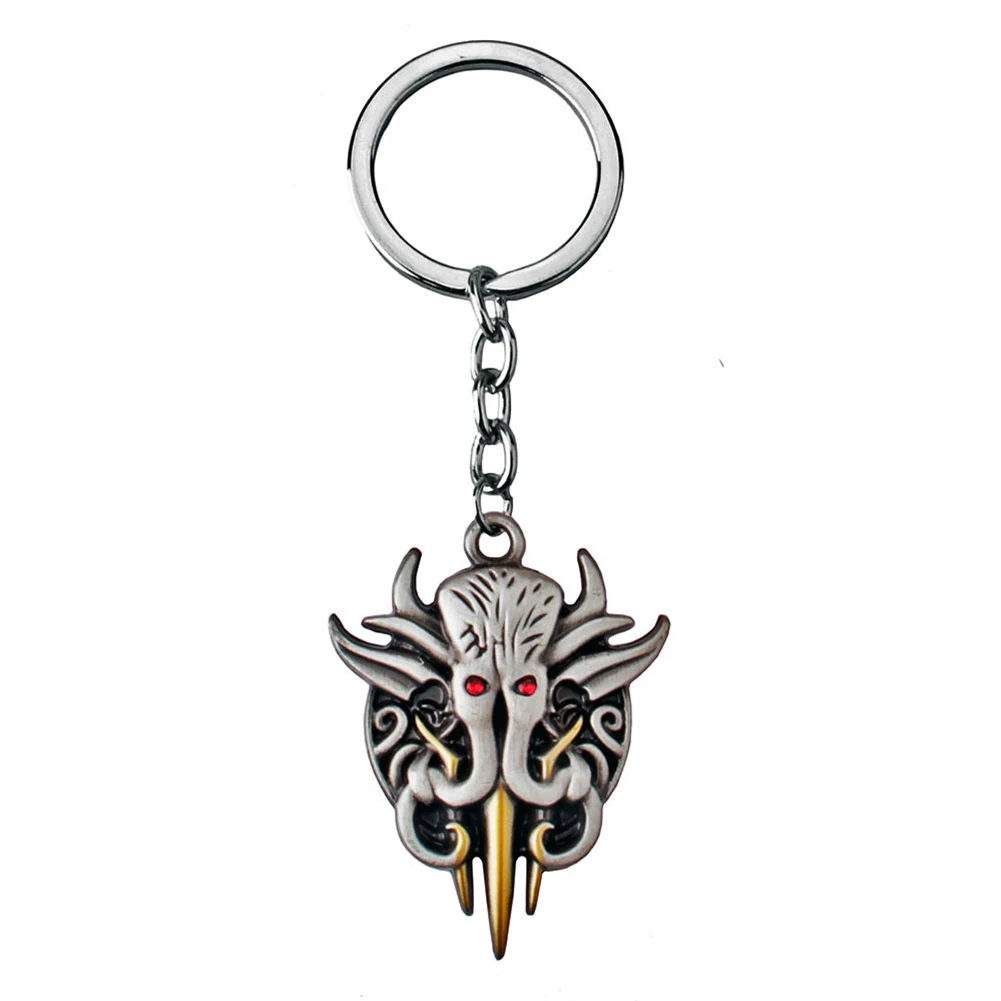 Cthulhu Cosplay Fantasy Necklace Key Chain Game Balder Gate Costume Accessory Women Men Adult Halloween Carnival Suit Prop