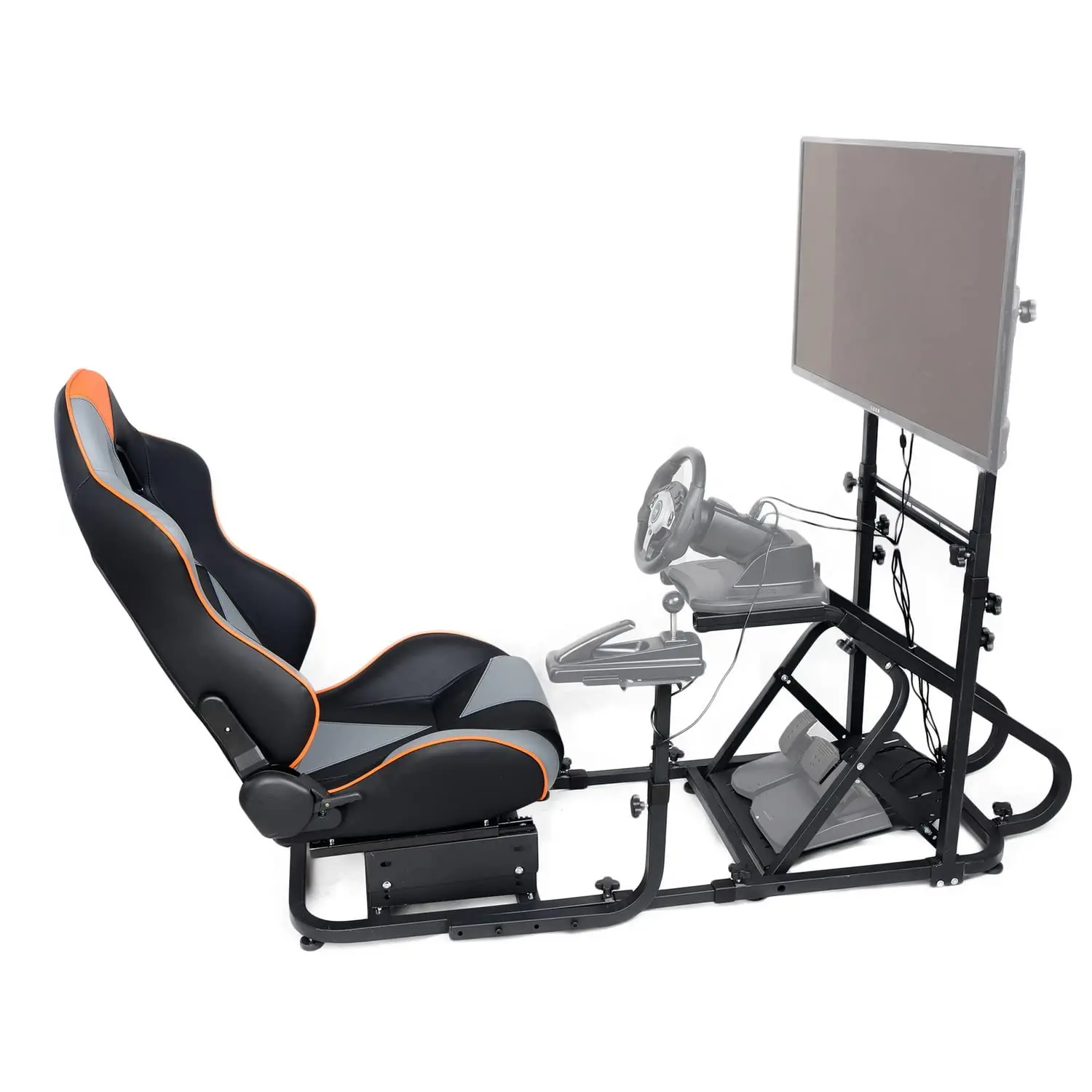 

JBR1012F Gaming Seat Play Station With Bucket Seats Sim Racing Simulator Seats