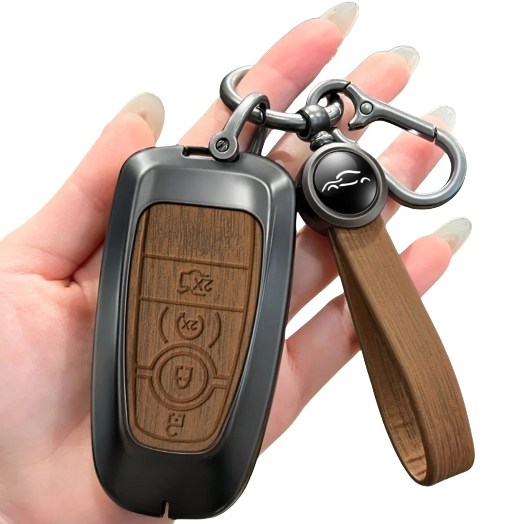 

Car Remote Key Case Cover Shell Fob For Ford Edge Fusion Mustang Explorer F150 F250 F350 Ecosport Protector Holder Keyless