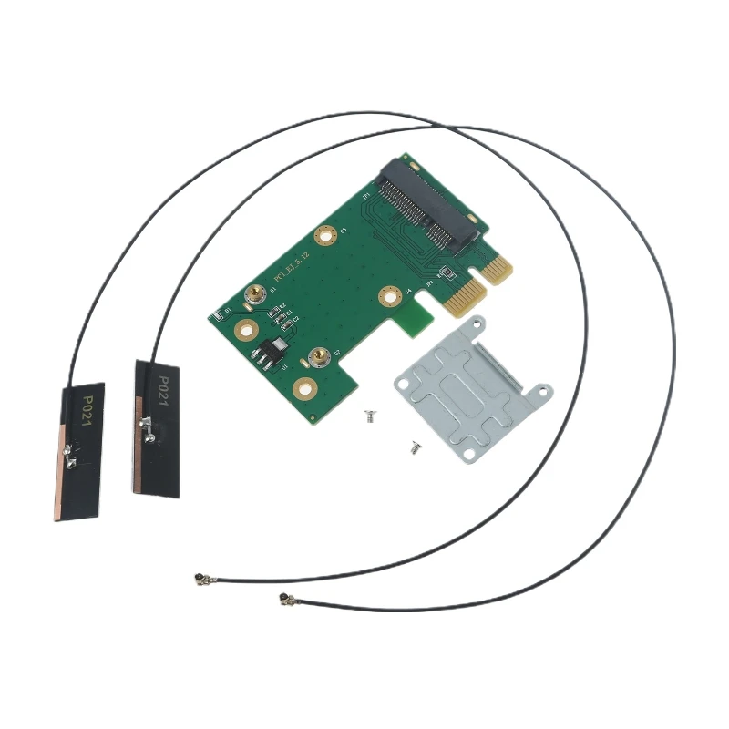 Replace PCI-E to Mini PCI-E Card Adapter Accessory Part PCI-E to Mini PCI-E Card Adapter for Desktop PC