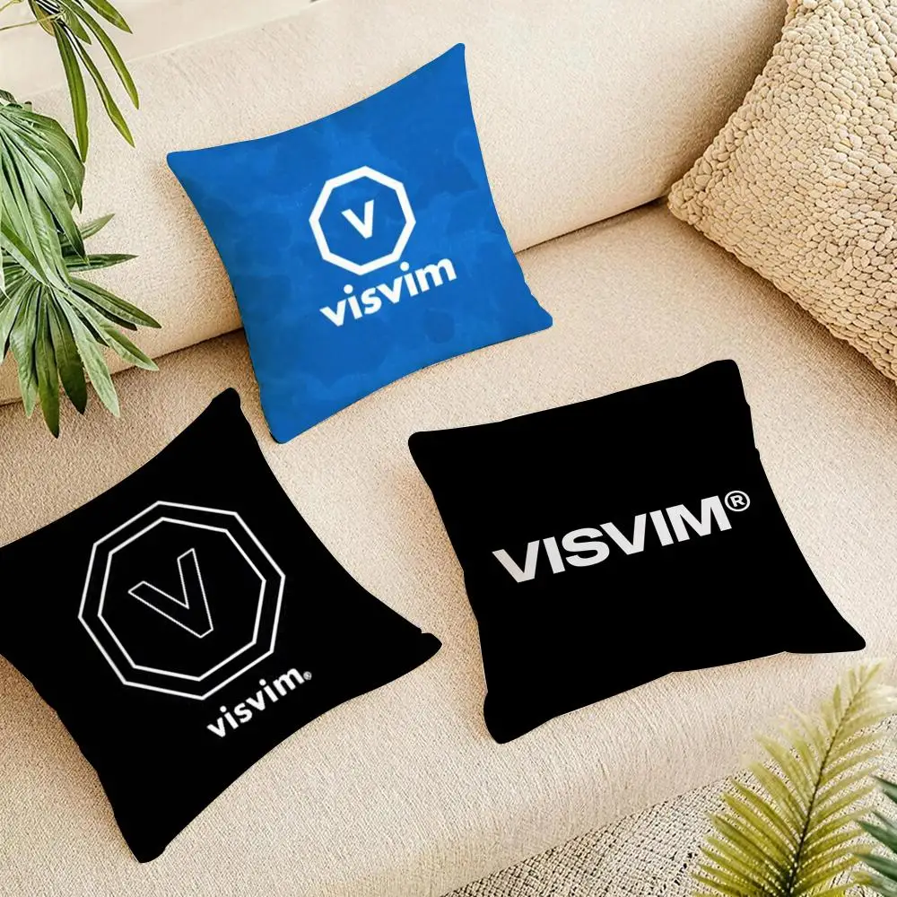 Brand Design V-Visvim Cushion Cover Organic Linen Square Pillow Case Naturally Durable Hypoallergenic Gentle On Sensitive Skin
