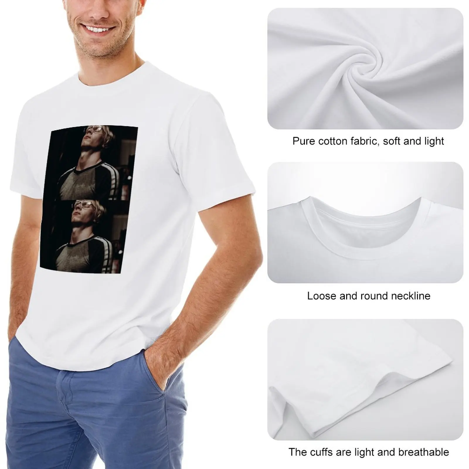 Jeffrey Dahmer Long T-Shirt Tee shirt graphics t shirt t shirt men