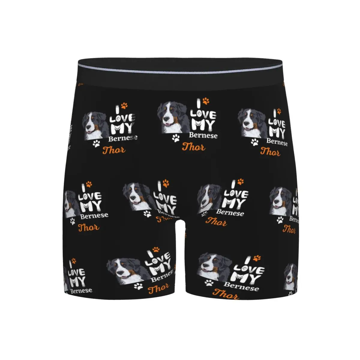 

Long Boxer Underpants Shorts Bernese Mountain Dog Essential Panties Male Comfortable Underwear for Homme Man Boyfriend Gifts
