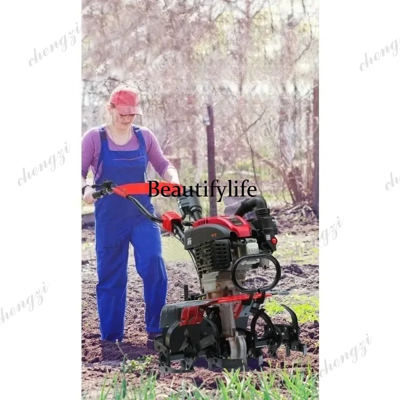 A172  Micro-tillage machine multi-function high-power tillage machine small household