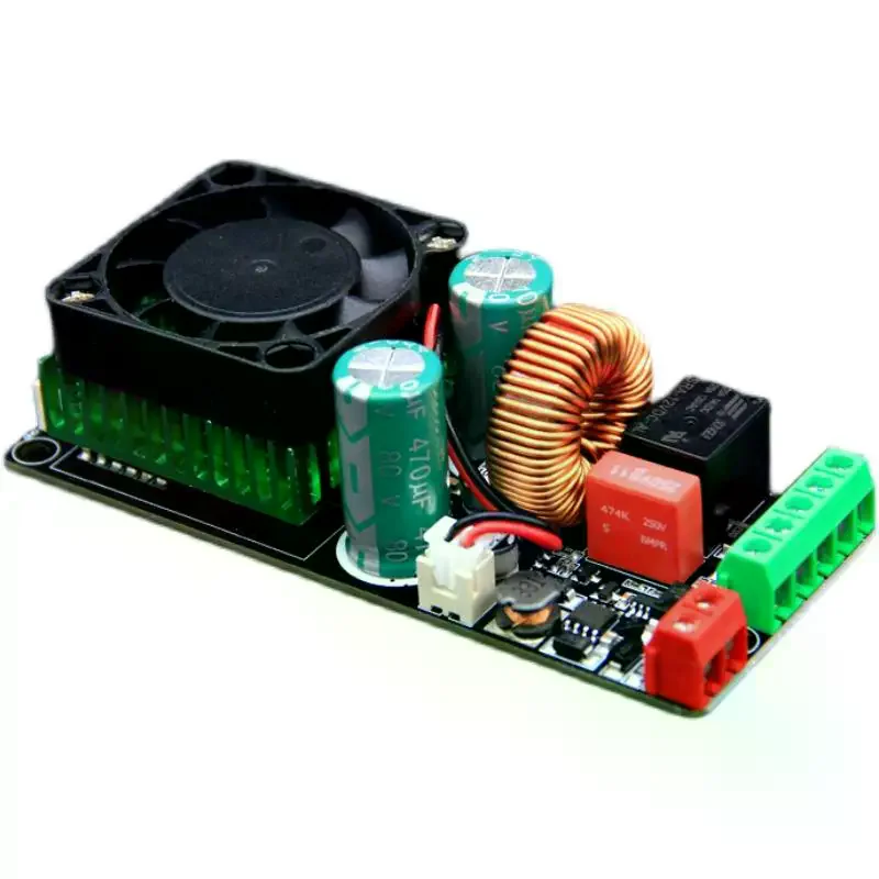 لوحة أمبير الصوت للمسرح المنزلي والصوت الاحترافي IRS2092S HiFi 500W مضخم الطاقة الرقمي الأحادي #4