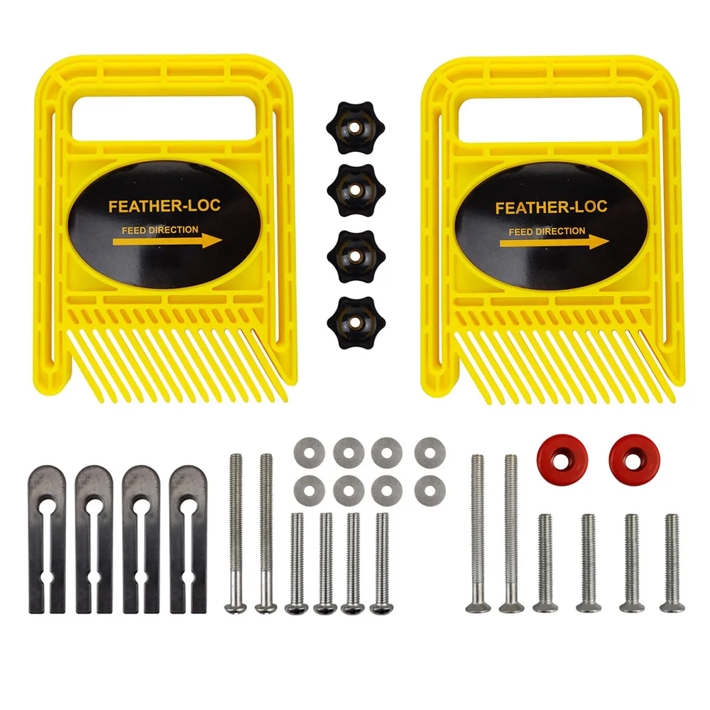 

Multi-Purpose Feather Loc Board Double Featherboards Miter Gauge Slot Woodworking Tools For Engraving Machine Circular Saw Table