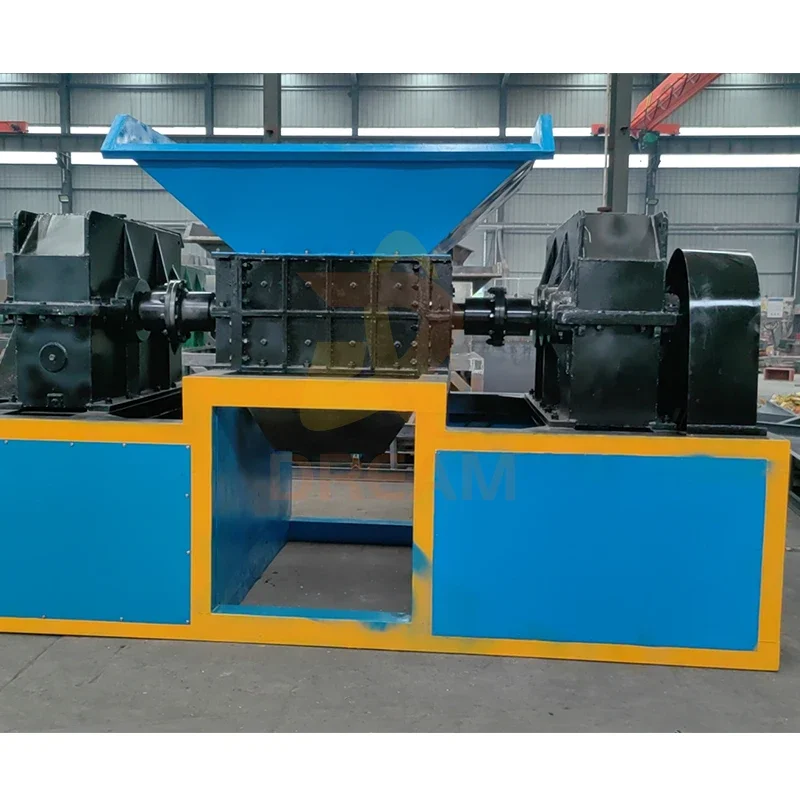 scrap metal tire rubber shredders machine