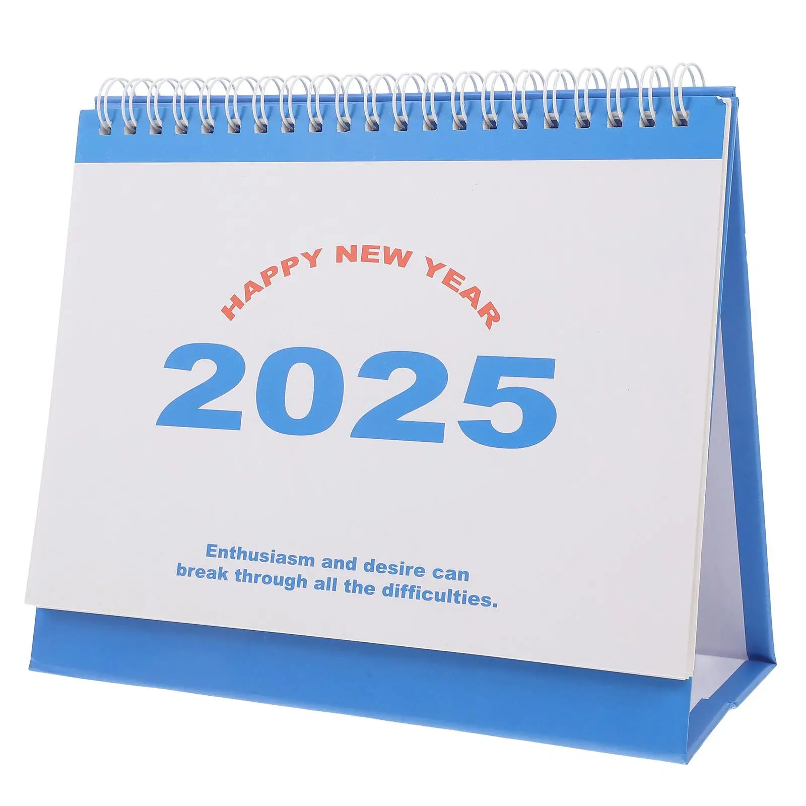2025 Desk Calendar Desktop Planner Small and Fresh Calender Mini for Paper Decor