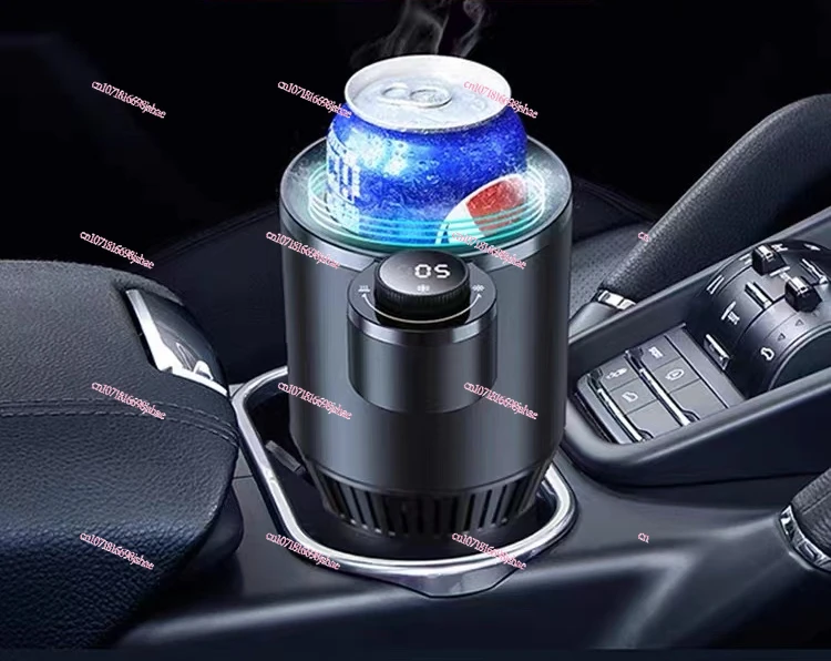 Car Special Refrigeration Coaster Fast Cooling Chilled Drinks Artifact Heating Insulation Heating Speed Portable Refrigerator