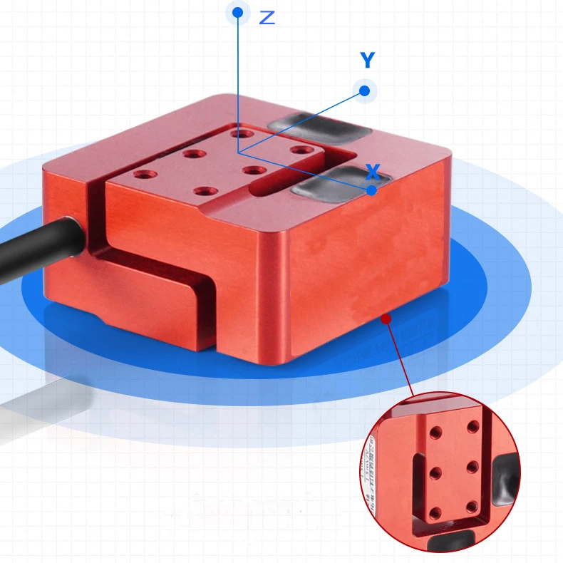 Force sensor Three-dimensional force Six-dimensional force polishing manipulator Multi-axis load cell 3-axis KDEV-D-0A CN; GUA