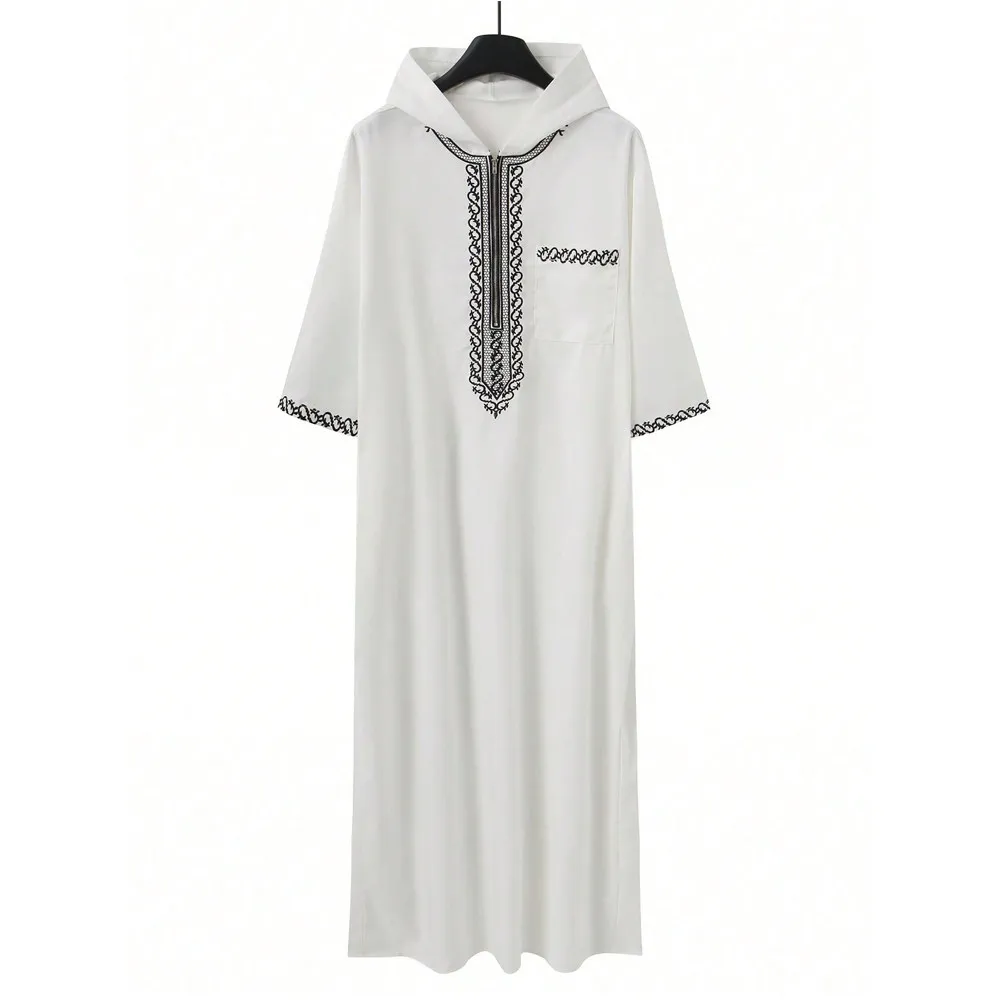 Hooded white c