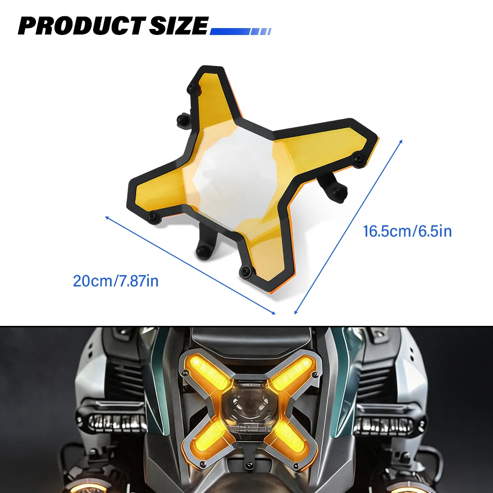R1300GS Adv Front Headlight Protector Headlight Grill Guard FOR BMW R1300GS Adventure R 1300GS ADV R 1300 GS1300 ADV 2024-