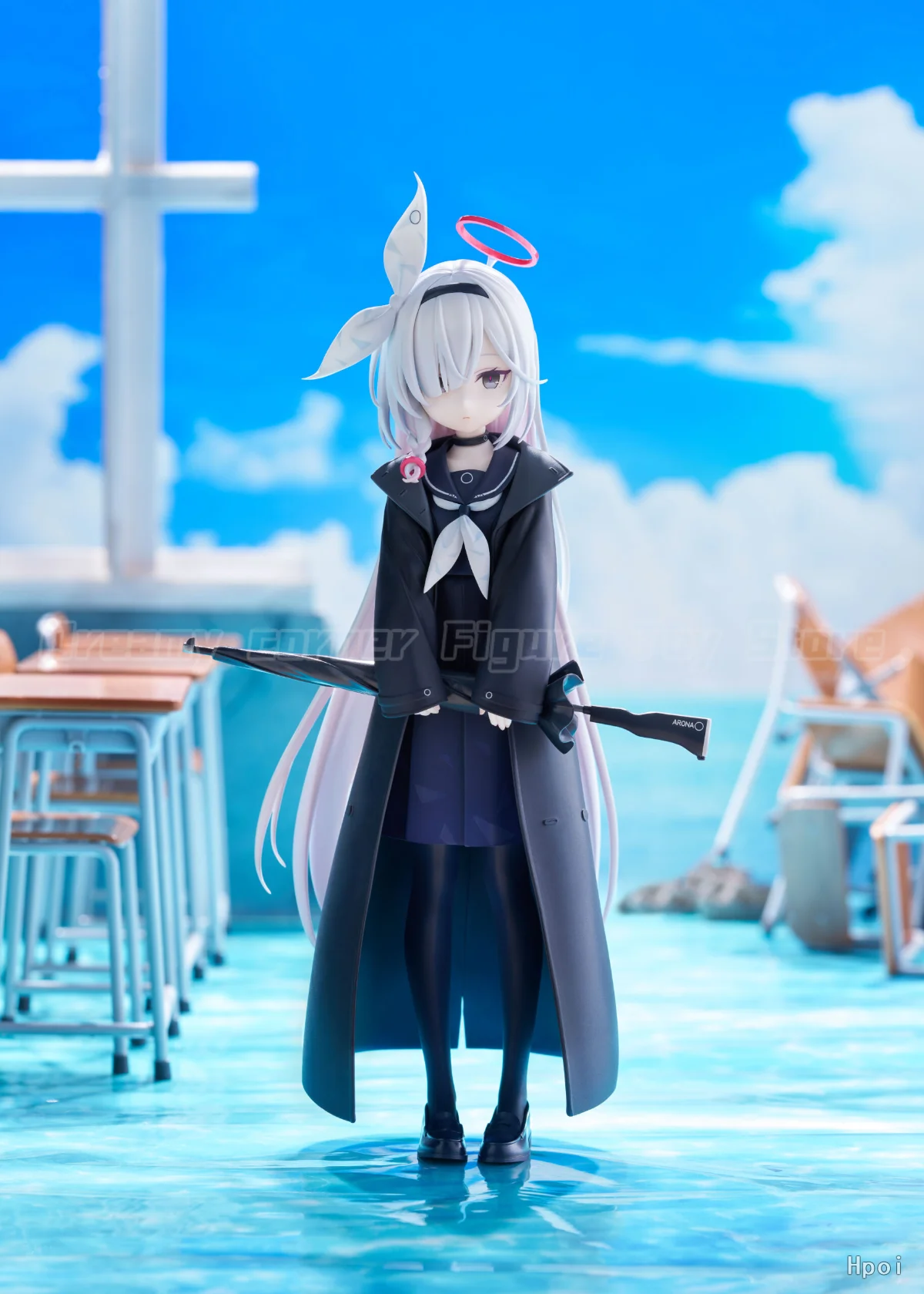 【In Stock】GOLDEN HEAD Blue Archive A.R.O.N.A 1/7 Scale Figure