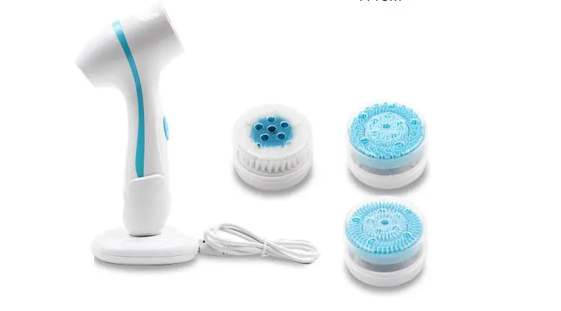 Hochfrequenz Silikon Gesichts Reinigung Pinsel Mitesser Entfernung Akne Poren Reiniger Maschine Peeling Gesicht Waschen Pinsel Gerät