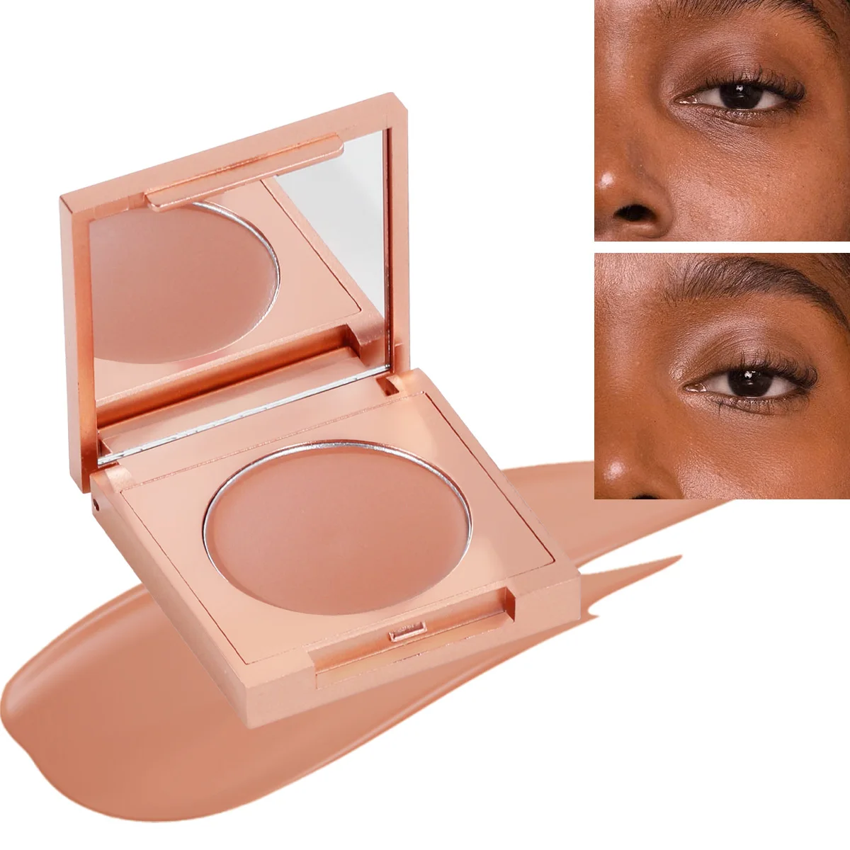 Coloured Clay CC Undereye Corrector Concealer, gleichmäßige Hautporen, langanhaltendes Make-up, aufhellende Haut, atmungsaktiver Concealer
