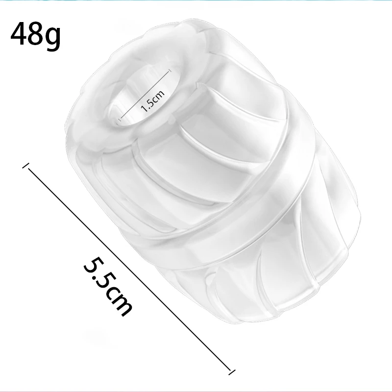 Clear TPE Cock Ring Penis Rings High Elastic Dealyed Ejaculation Flexible Trainer Stay Donuts Mansturbator Man Sextoys for M