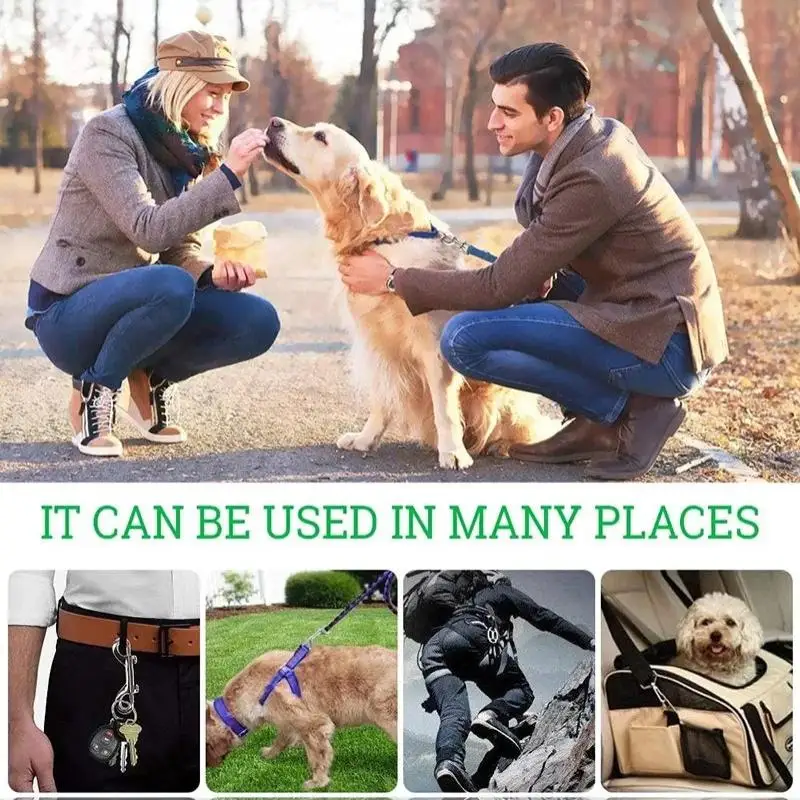 Stainless Steel Dual End Bolt Snap Hook Multi Functional Secure Clip for Diving Dog Leash Keychain Horse Tack Camping Trips