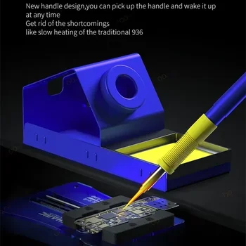 MECHANIC T12 Pro LED Digital Display Lödstation Elektrisk Lödkolv Snabbvärmande Intelligent Antistatisk Termostat 8 best sales Mechanic t12 - №1