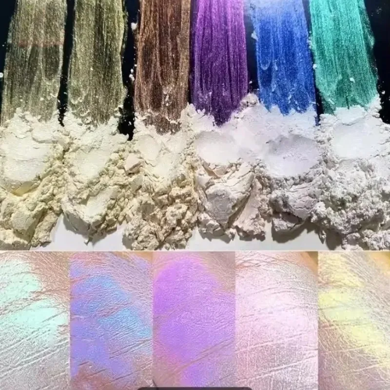 500g Iridescent Pearl Powder Polarized Aurora Pigment Suitable for Automotive Paint Cosmetics Nail Art Mica Powder Dyes - view 5