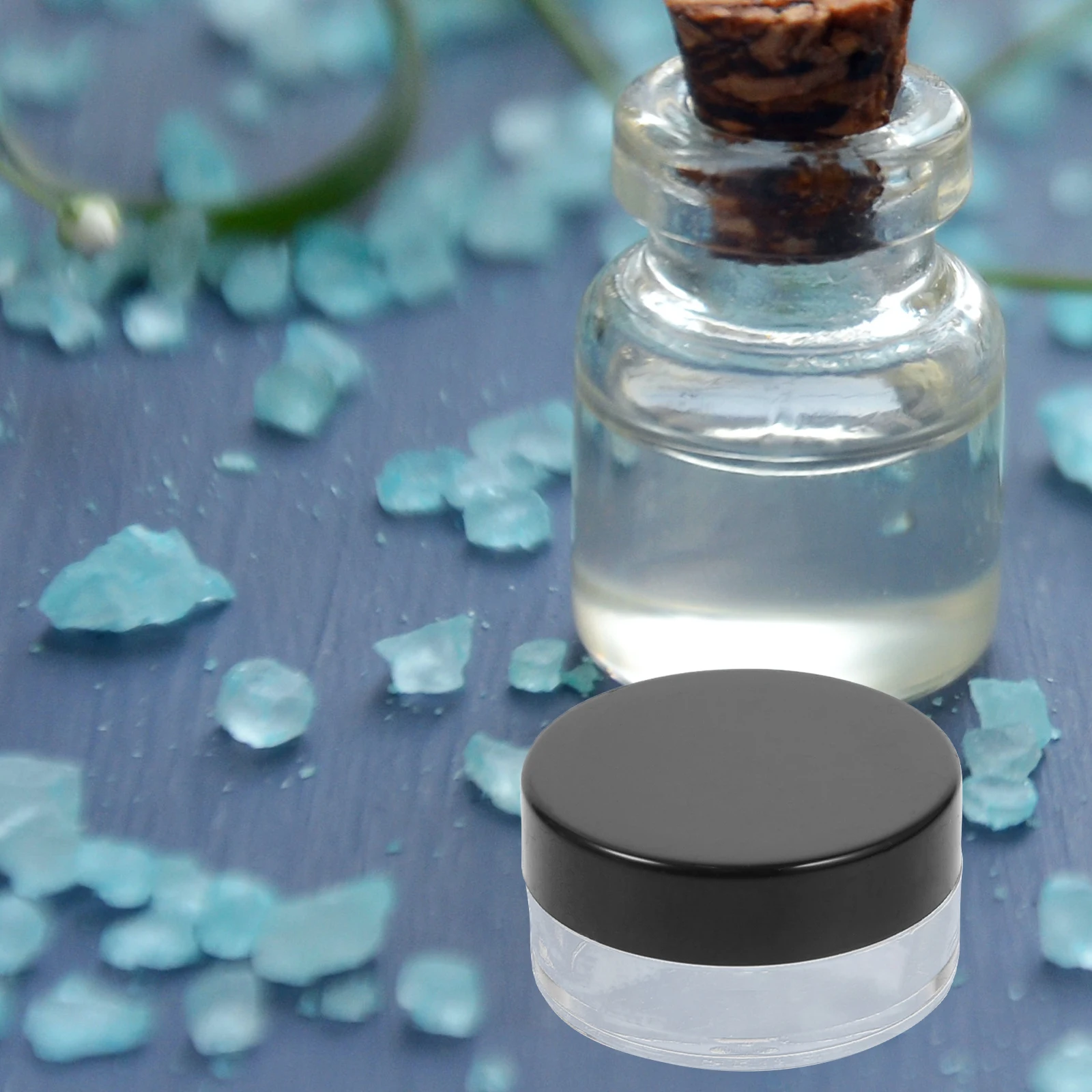 

20 Pcs Round Bottle Toiletries Skincare Containers Travel Liquid Makeup