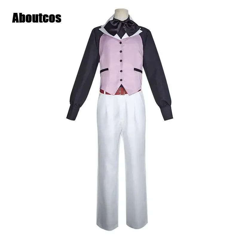Anime Vanitas No Karte Il caso di studio di Vanitas Noe Archiviste Costume Cosplay Parrucca bianca Festa di Halloween Frac Vestito da uomo
