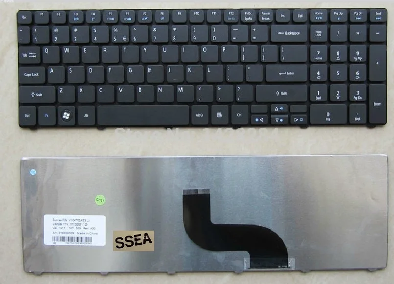 

New original US English Keyboard For Acer Aspire 5750 5759 7551 7560 7739 7735 7738 7750 7736 5250 5251 5253 wholesale