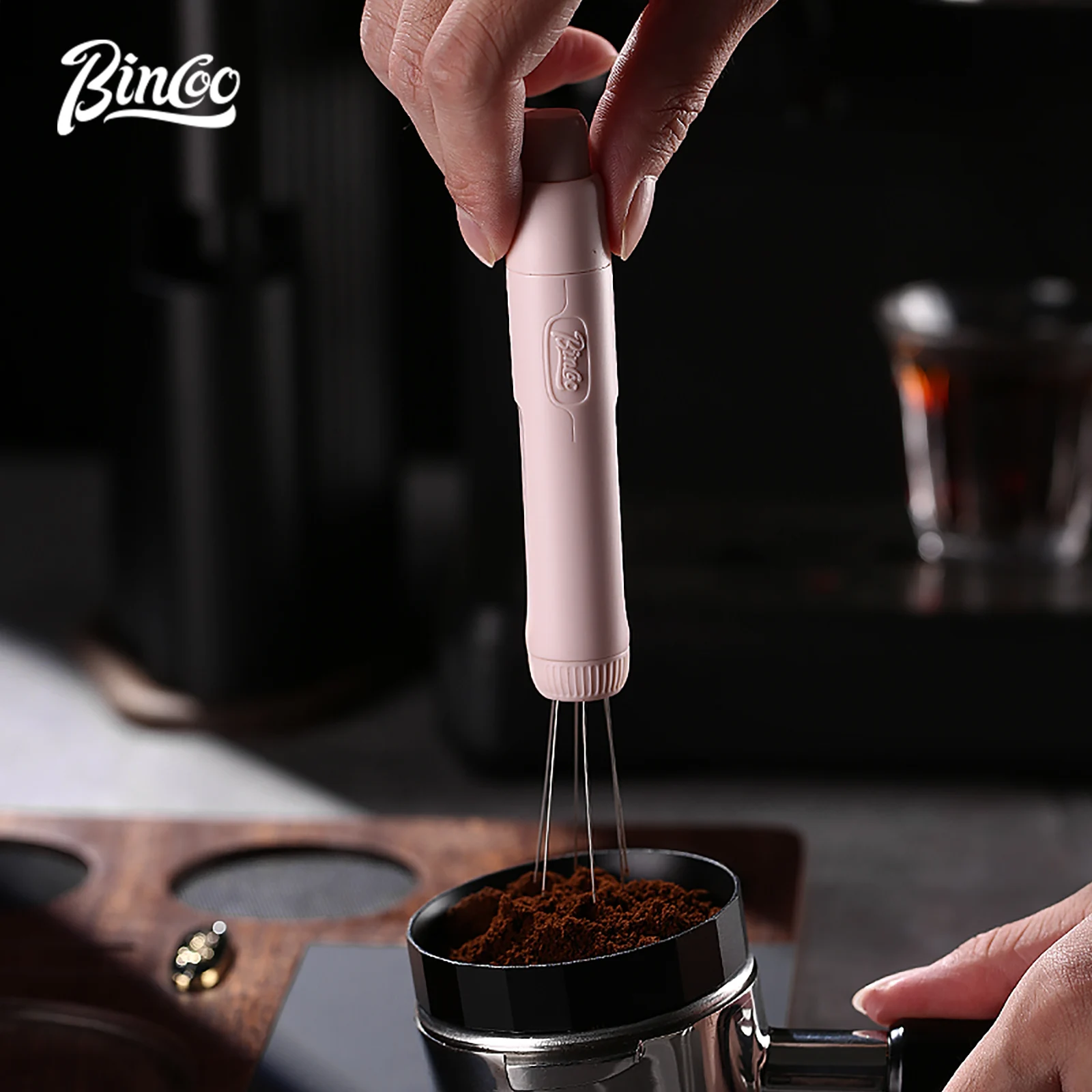 Bincoo Premium WDT Tool Telescopic Magnetic Design Stainless Steel Needle for Breaking Coffee Clumps Ensuring Even Distribution