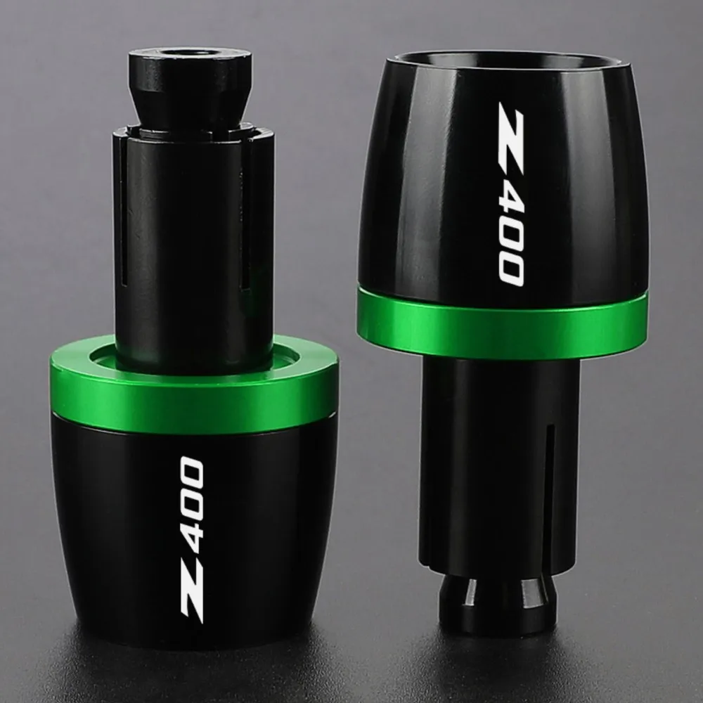 

For KAWASAKI Z400 Z 400 2018 2019 2020 2021 Handle Bar Motorcycle Handlebar Grips Cap End handle Plugs cap Hornet Accessories
