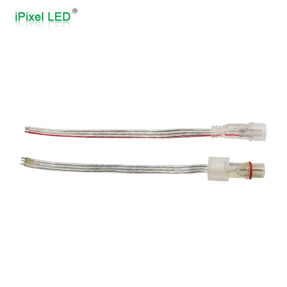 Transparent 3Pin Male/Female Waterproof Cable Connector