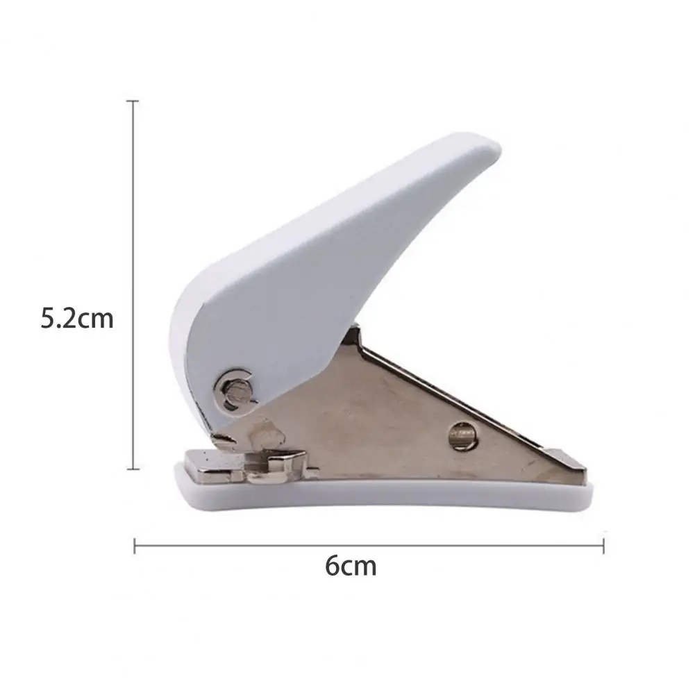 Portable Dart Wing Puncher Set of Dart Wing Puncher with 50/100 Pcs Metal Spring Rings Professional Portable Flight Hole Punch