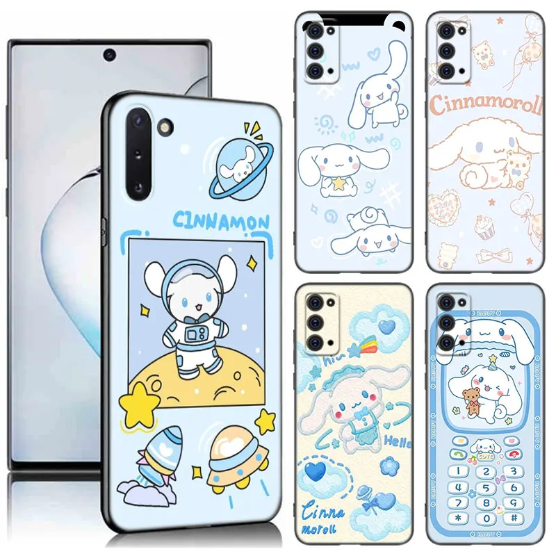 Sanrio Cinnamoroll Case For Samsung M30 M31 S Note 10 Lite 20 M04 M13 M32 M14 M23 M33 M34 M42 M52 M53 M54 5G M11 M12 M21 M22 M51