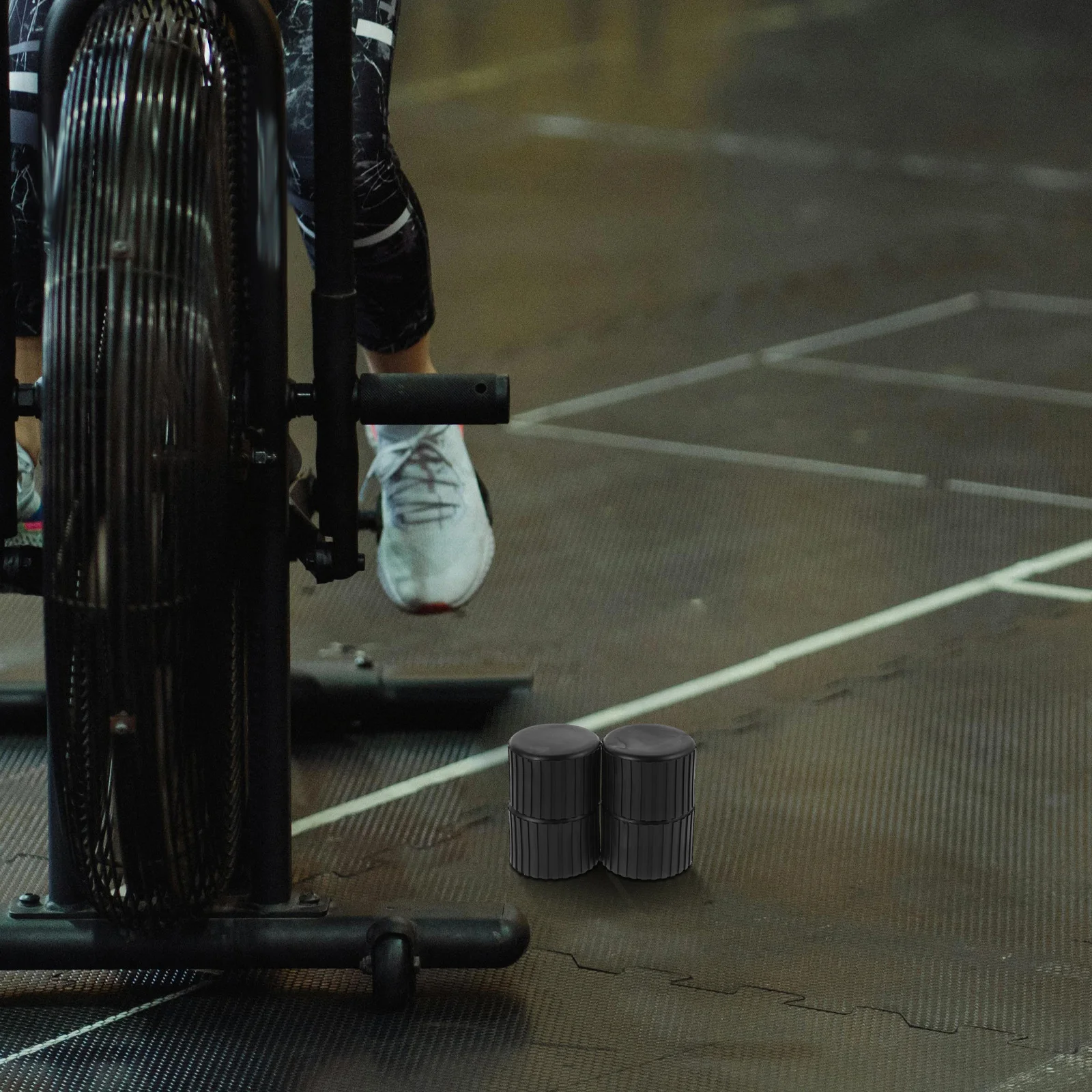 

4 pcs Heavy Duty Rubber Fitness Equipment Feet Protectors Floor Protection For Home Gym Anti Slip Pads Hardwood Tiles Carpets