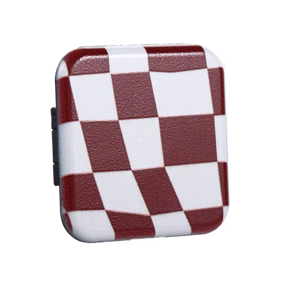 إصبع قبضة الملحقات مرآة مدمجة للطي حامل جوّال بلاستيكي مرآة لمستحضرات التجميل حامل هاتف حامل مرآة لوضع مساحيق التجميل مرآة منقوشة