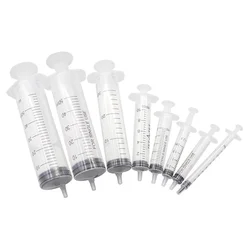 2.5-50ml Syringe Reusable Pump Pet Feeding Syringe Filling Plastic Syringe Nutrient Sterile Without Needle Watering Refilling