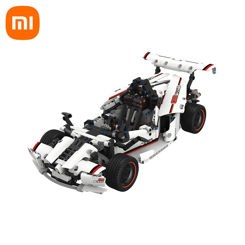 

Xiaomi MITU Intelligent Building Blocks Road Racing Car Electric Bluetooth 5.0 APP Smart Remote Control Kids Toy 900+ Parts