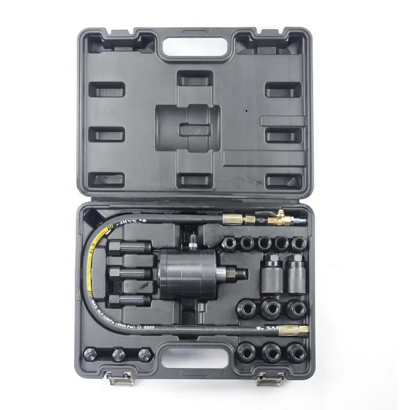 Heißer Verkauf Entfernung Werkzeug Sets Automotive Werkzeuge Diesel Kraftstoff Pneumatische Puller Set für Injektor Entfernung Werkzeug