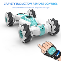 RC Stunt Car Remote Control Watch Gesture Sensor Deformable Electric Toy Cars All Terrain Speed 2.4GHz 4WD Vehicle for Kids