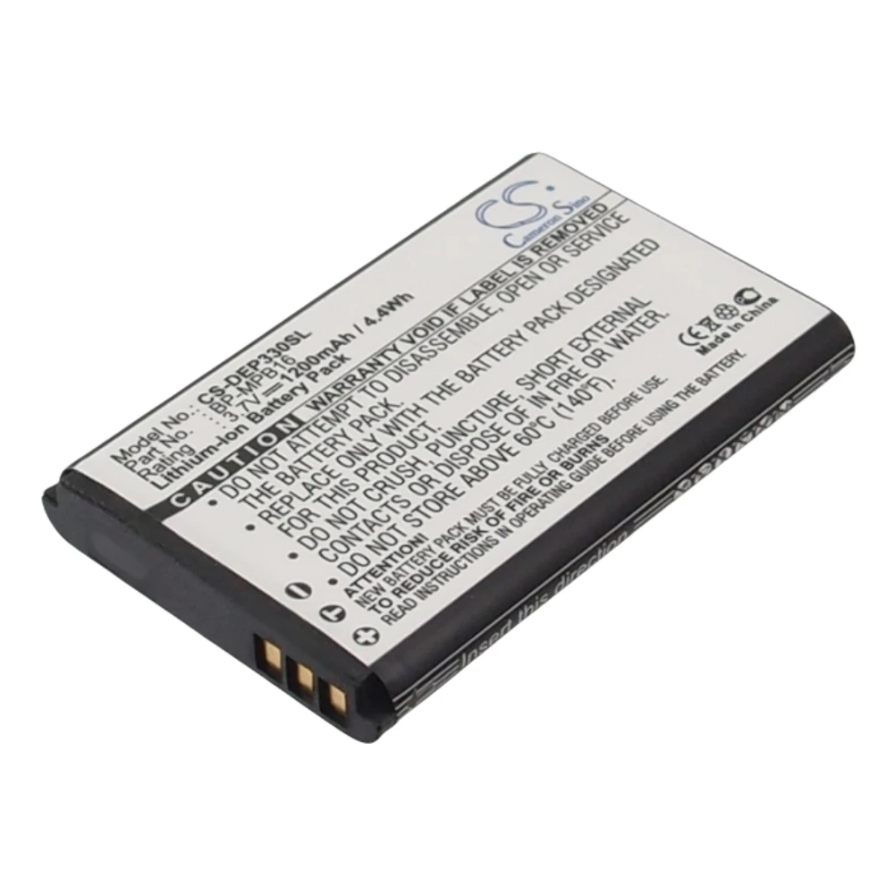 

Li-ion Mobile, SmartPhone Battery for Doro, 3.7V, 1200mAh, Compatible Models: Fono 3