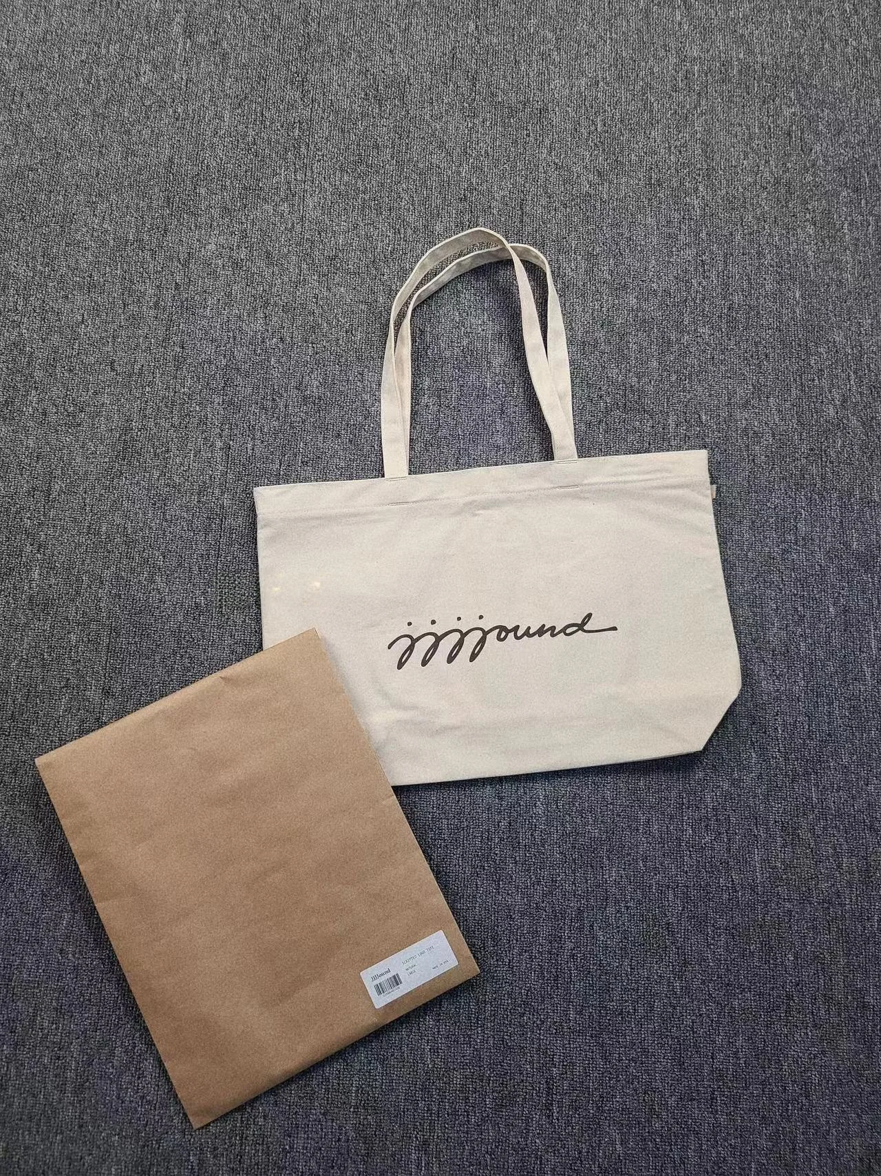 [In Stock] Independent Jjjjound Sle Minimalism Tote Bag Large Capaci Portable Casual Shopping Bag