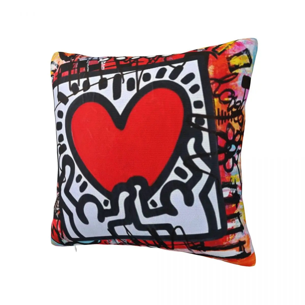 Picasso Graffiti Pillow Cover Heart Poster Painting Pillow Case For Office Home Decorative Cushion Cover Custom DIY Pillowcases