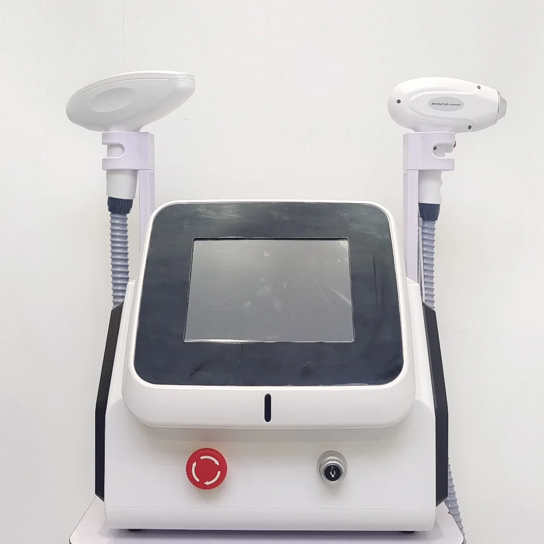 ‌ 2025 المهنية 2in1 ديود صغير بيكو ثانية ليزر 755 808 940 1064nm إزالة الشعر إزالة الوشم معدات صالون الثلج غير مؤلم